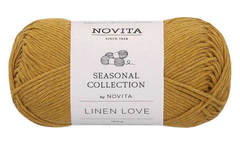Novita Linen Love 297 ginger | Knitting yarn shop / dzijas veikals