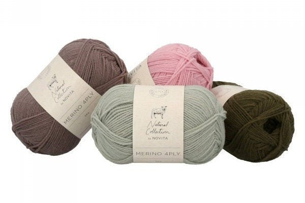 Novita Merino 4ply 305 - cabbage - white - butterfly | Knitting yarn shop / dzijas veikals
