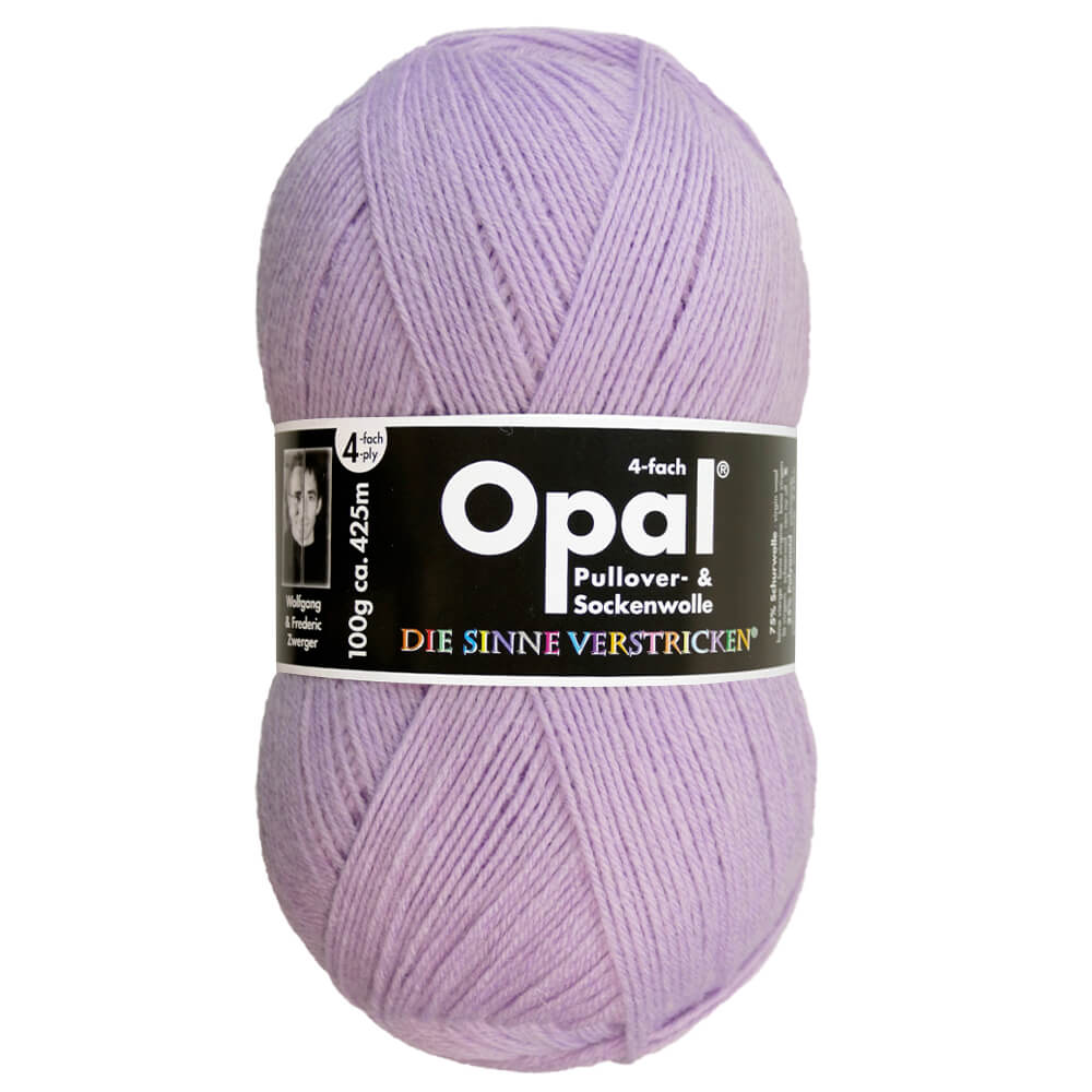 Opal Uni 4 - ply sock yarn, 100g 5186 Flieder | Knitting yarn shop / dzijas veikals