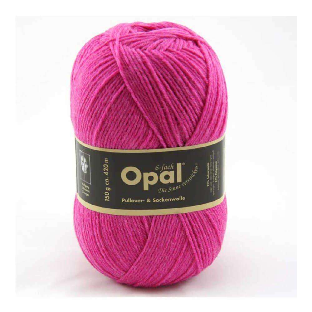 Opal Uni 6 - ply sock yarn, 150g 7901 Pink | Knitting yarn shop / dzijas veikals