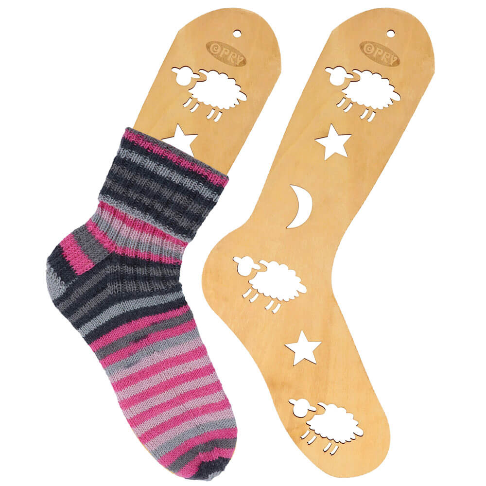 Opry Sock blockers wood L | Knitting yarn shop / dzijas veikals
