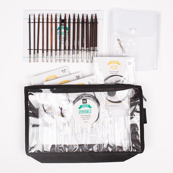 Pro Romance Interchangeable Circular Needles Deluxe Set | Knitting yarn shop / dzijas veikals