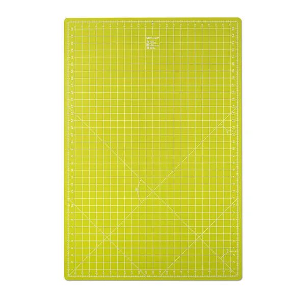 Prym Cutting mat cm - inch 60x90cm (23 x 35in), lime green | Knitting yarn shop / dzijas veikals