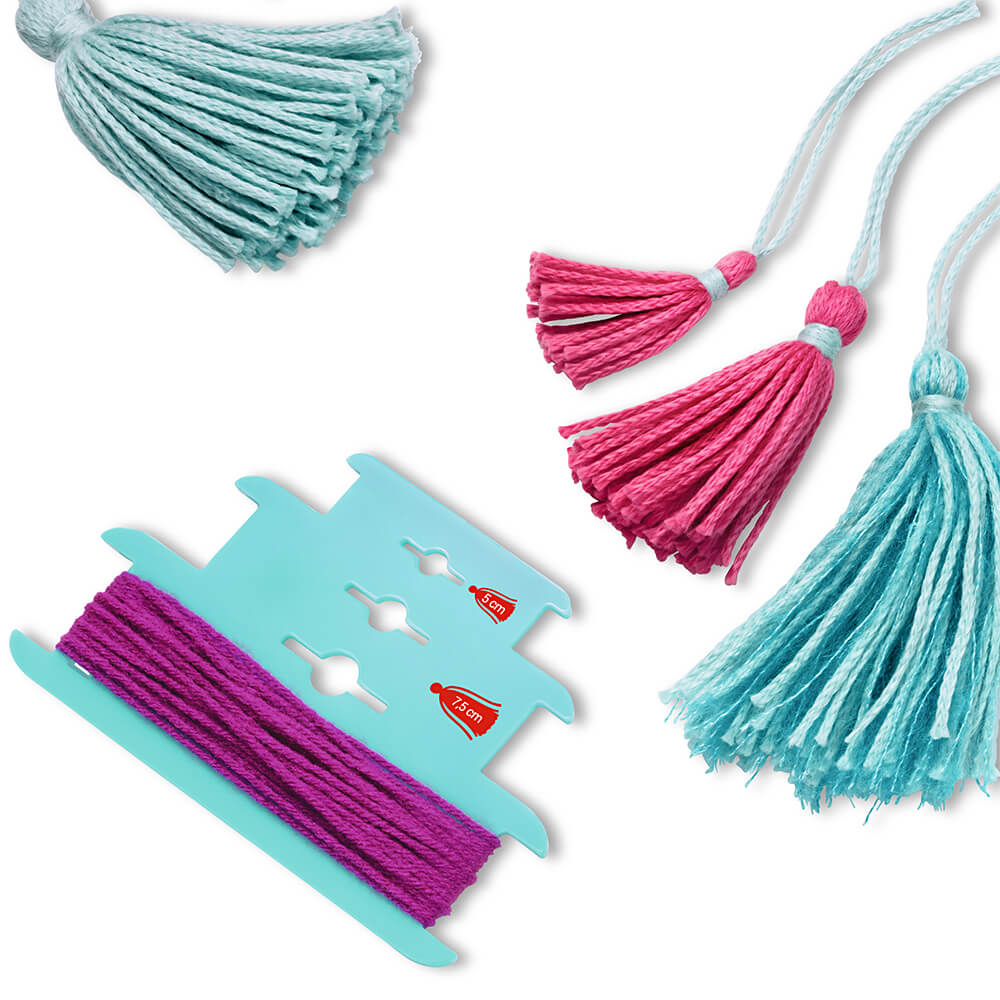 Prym Love tassel maker 12.1x8.2cm mint | Knitting yarn shop / dzijas veikals