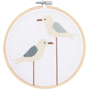 Rico Design Cross Stitch Embroidery Kit - Seagull | Knitting yarn shop / dzijas veikals
