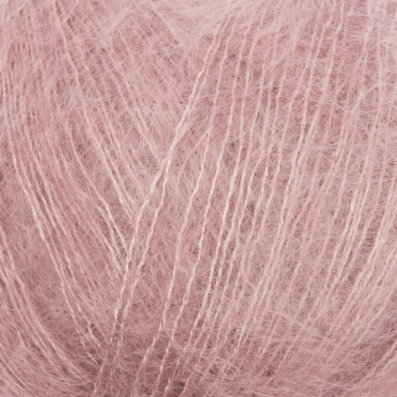 Rico Design Essentials Super Kid Mohair Loves Silk Yarn - Mohair & Silk 013 smokey pink | Knitting yarn shop / dzijas veikals