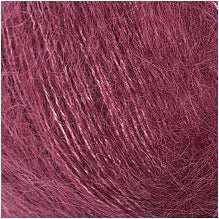 Rico Design Essentials Super Kid Mohair Loves Silk Yarn - Mohair & Silk 015 purple | Knitting yarn shop / dzijas veikals