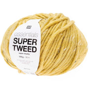 Rico Design Essentials Super Tweed Super Chunky Yarn - Wool Blend 001 Vanilla | Knitting yarn shop / dzijas veikals