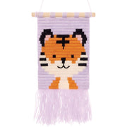 Rico Design Longstitch Embroidery Kit - Tiger | Knitting yarn shop / dzijas veikals