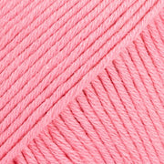 SAFRAN UNI COLOUR 02 pink | Knitting yarn shop / dzijas veikals