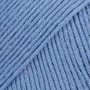 SAFRAN UNI COLOUR 06 denim blue | Knitting yarn shop / dzijas veikals