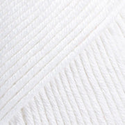 SAFRAN UNI COLOUR 17 white | Knitting yarn shop / dzijas veikals