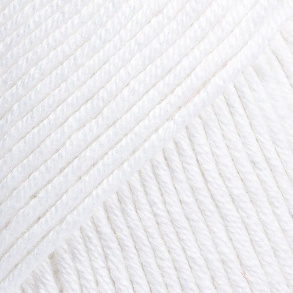 SAFRAN UNI COLOUR 17 white | Knitting yarn shop / dzijas veikals
