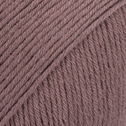 SAFRAN UNI COLOUR 23 deep taupe | Knitting yarn shop / dzijas veikals