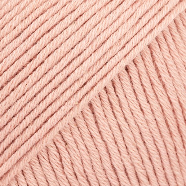 SAFRAN UNI COLOUR 56 powder pink | Knitting yarn shop / dzijas veikals