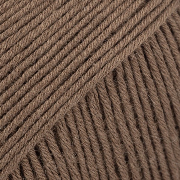 SAFRAN UNI COLOUR 68 coffee | Knitting yarn shop / dzijas veikals