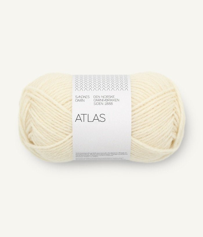 Sandnes Garn ATLAS 1012 natural | Knitting yarn shop / dzijas veikals