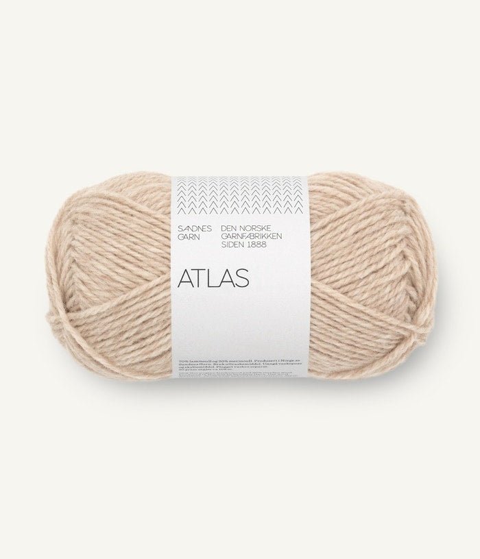 Sandnes Garn ATLAS 3021 light beige | Knitting yarn shop / dzijas veikals