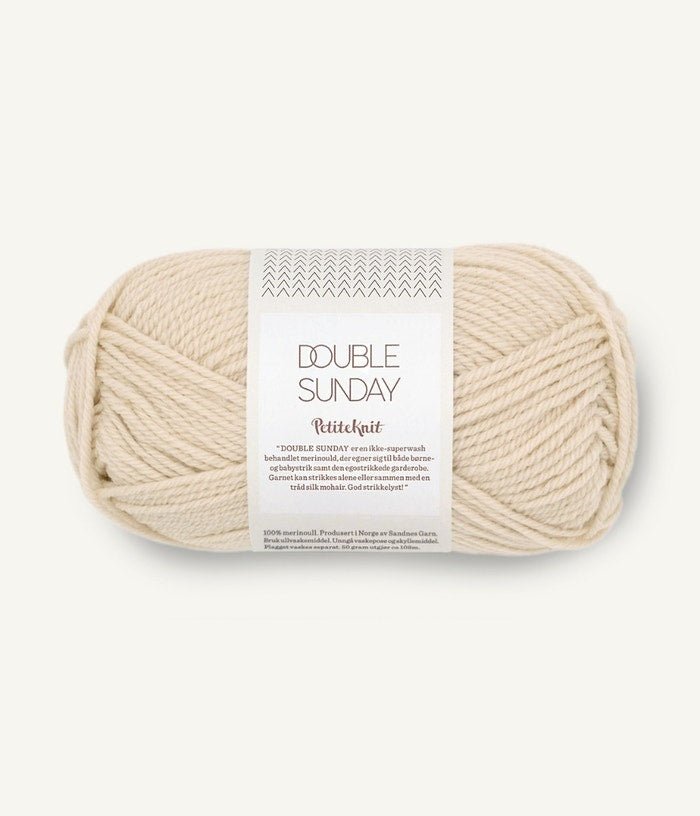 Sandnes Garn DOUBLE SUNDAY 2511 almond | Knitting yarn shop / dzijas veikals