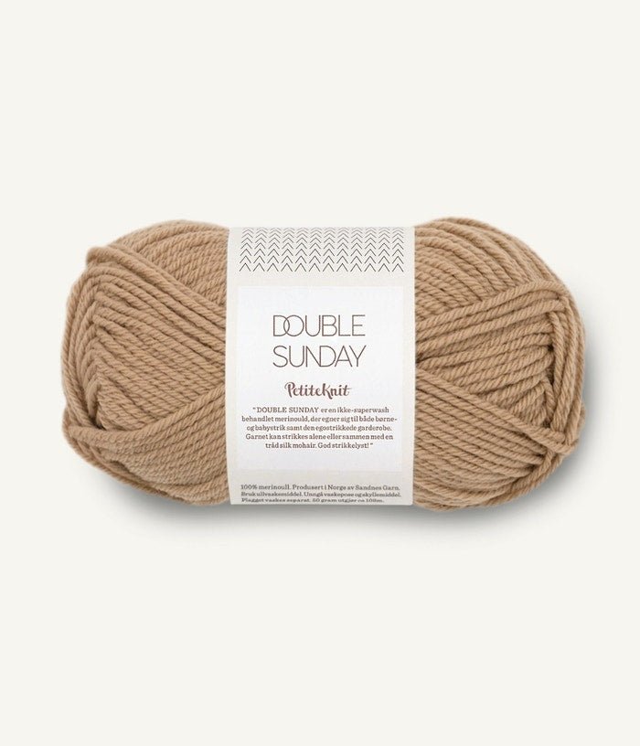 Sandnes Garn DOUBLE SUNDAY 2542 camel | Knitting yarn shop / dzijas veikals