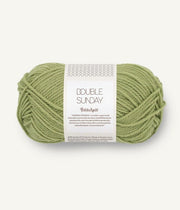 Sandnes Garn DOUBLE SUNDAY 9533 green tea | Knitting yarn shop / dzijas veikals
