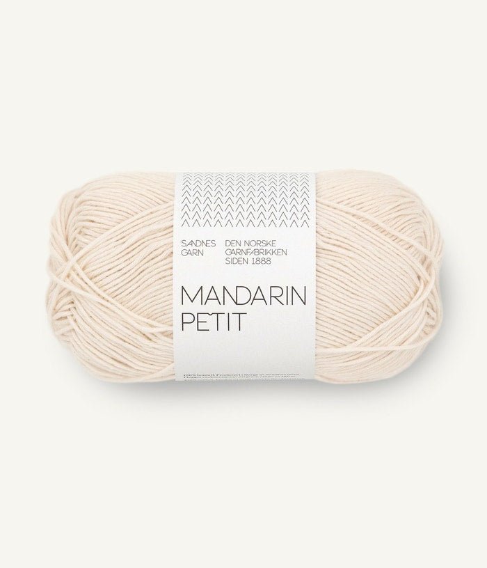 Sandnes Garn MANDARIN PETIT 1012 natural | Knitting yarn shop / dzijas veikals