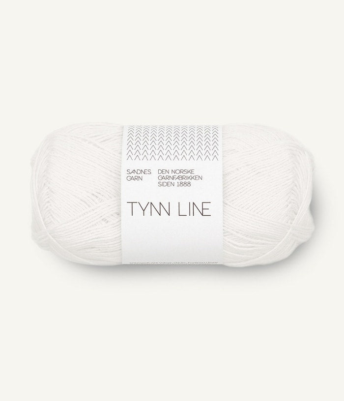 Sandnes Garn TYNN LINE 1002 creme | Knitting yarn shop / dzijas veikals