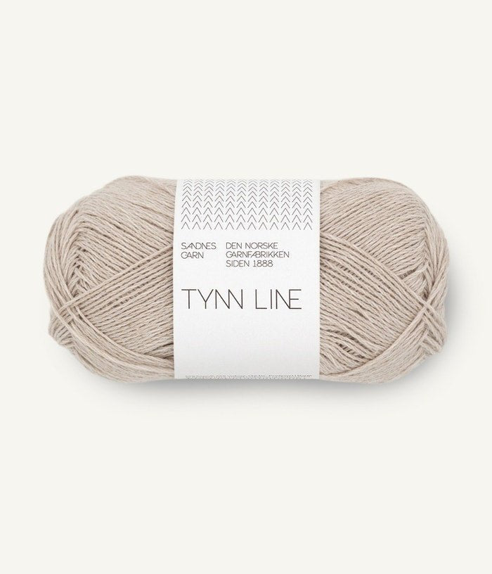 Sandnes Garn TYNN LINE 2331 light beige | Knitting yarn shop / dzijas veikals