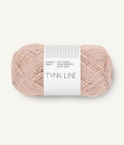 Sandnes Garn TYNN LINE 3511 powder pink | Knitting yarn shop / dzijas veikals