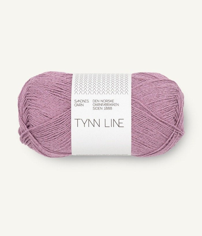 Sandnes Garn TYNN LINE 4632 rosa lavendel | Knitting yarn shop / dzijas veikals