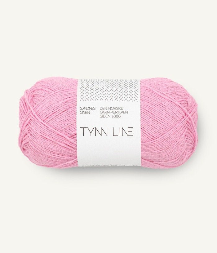 Sandnes Garn TYNN LINE 4813 pink lilac | Knitting yarn shop / dzijas veikals