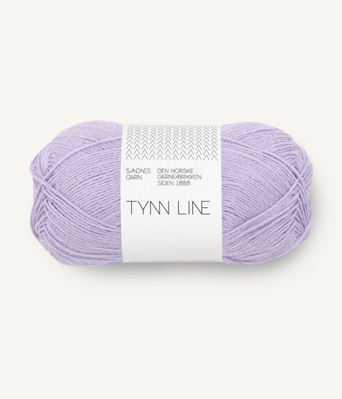 Sandnes Garn TYNN LINE 5223 lavender | Knitting yarn shop / dzijas veikals