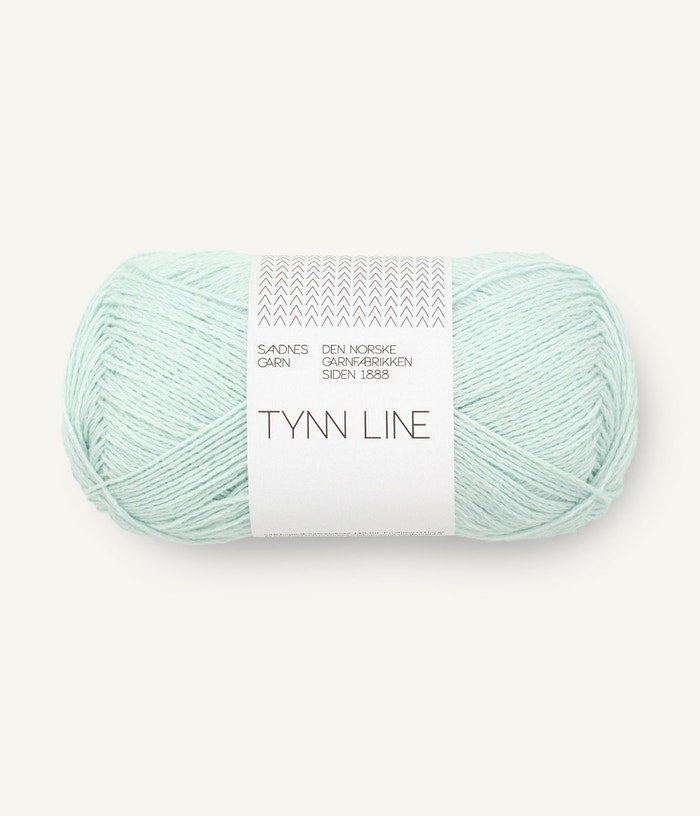 Sandnes Garn TYNN LINE 7911 mint green | Knitting yarn shop / dzijas veikals