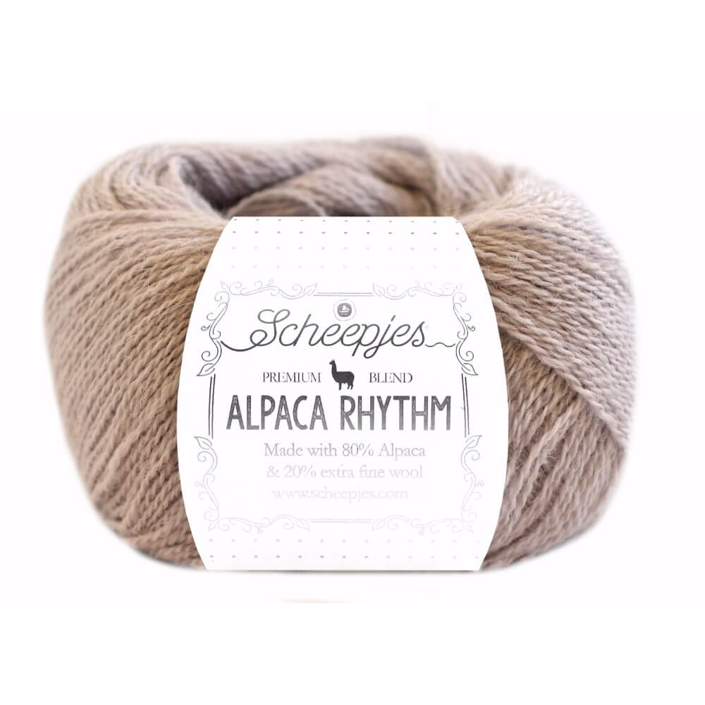 Scheepjes Alpaca Rhythm 25g 654 Robotic | Knitting yarn shop / dzijas veikals