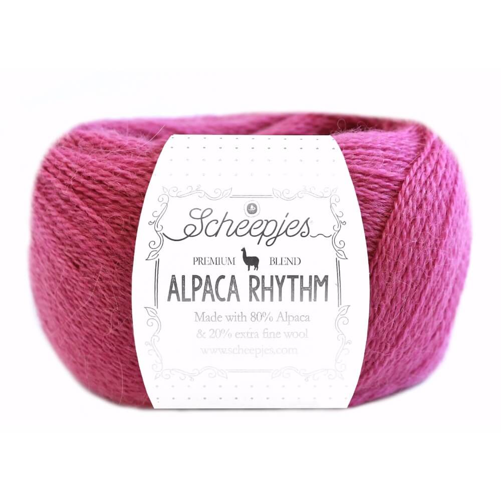 Scheepjes Alpaca Rhythm 25g 666 Merengue | Knitting yarn shop / dzijas veikals
