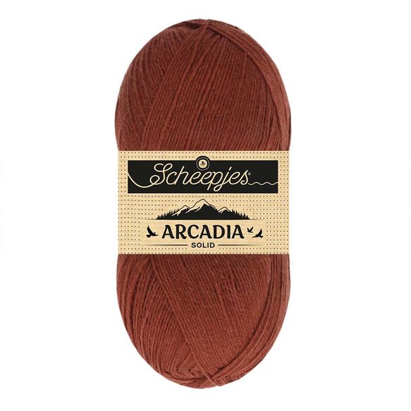 Scheepjes Arcadia 100g 812 Mahogany | Knitting yarn shop / dzijas veikals