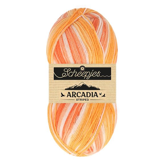 Scheepjes Arcadia 100g 912 Sunburst | Knitting yarn shop / dzijas veikals