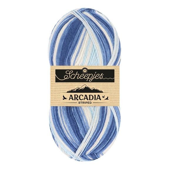 Scheepjes Arcadia 100g 917 Ocean | Knitting yarn shop / dzijas veikals