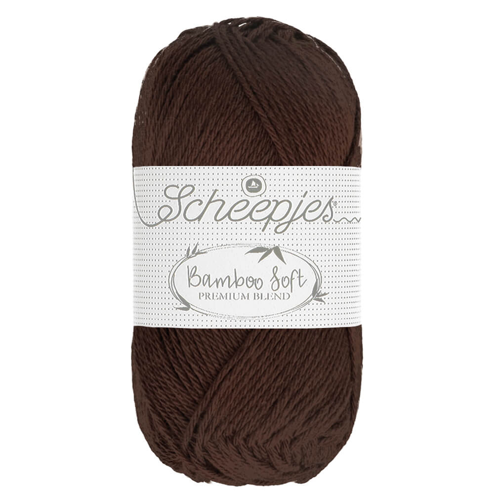 Scheepjes Bamboo Soft 50g 257 Smooth Cocoa | Knitting yarn shop / dzijas veikals