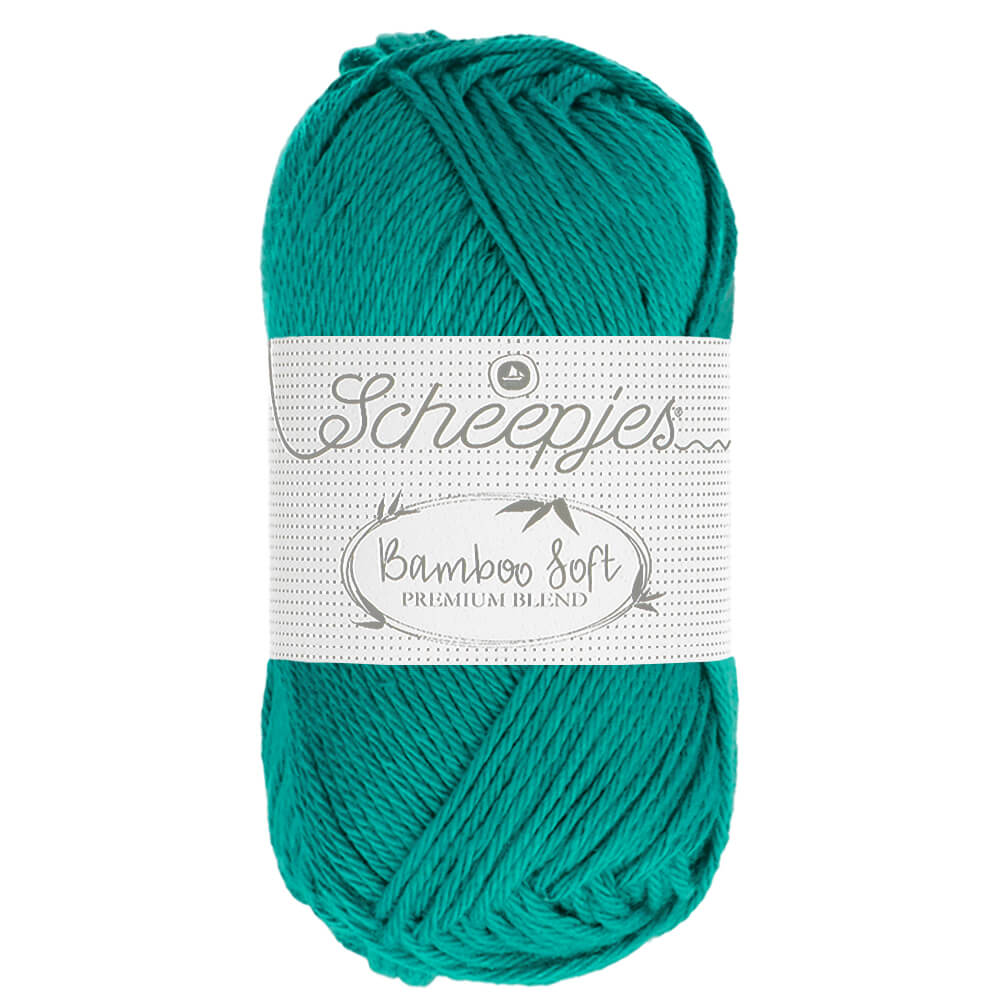 Scheepjes Bamboo Soft 50g 258 Jade Lapis | Knitting yarn shop / dzijas veikals