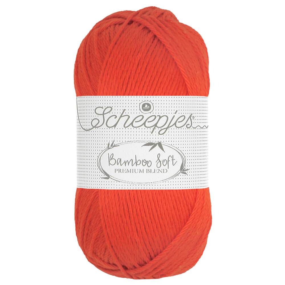Scheepjes Bamboo Soft 50g 259 Majestic Red | Knitting yarn shop / dzijas veikals