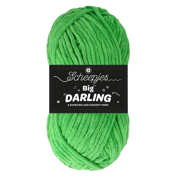 Scheepjes Big Darling 407 Froggy | Knitting yarn shop / dzijas veikals