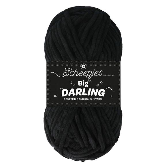 Scheepjes Big Darling 410 Panda | Knitting yarn shop / dzijas veikals