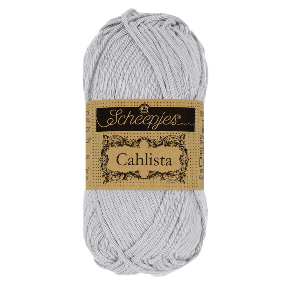 Scheepjes Cahlista, 50 gr. Price is for 10 balls. Minimum order per color 10 balls. 074 Mercury | Knitting yarn shop / dzijas veikals
