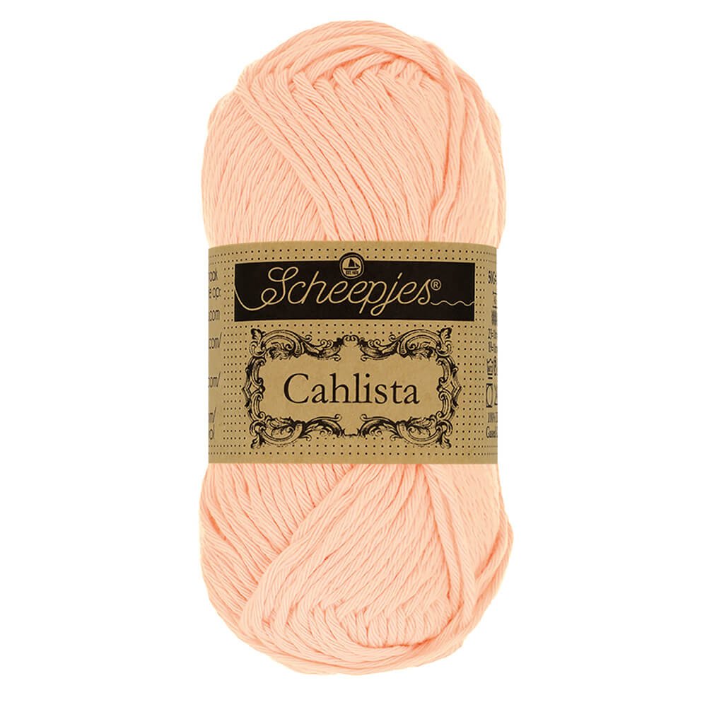 Scheepjes Cahlista, 50 gr. Price is for 10 balls. Minimum order per color 10 balls. 523 Sweet Mandarin | Knitting yarn shop / dzijas veikals