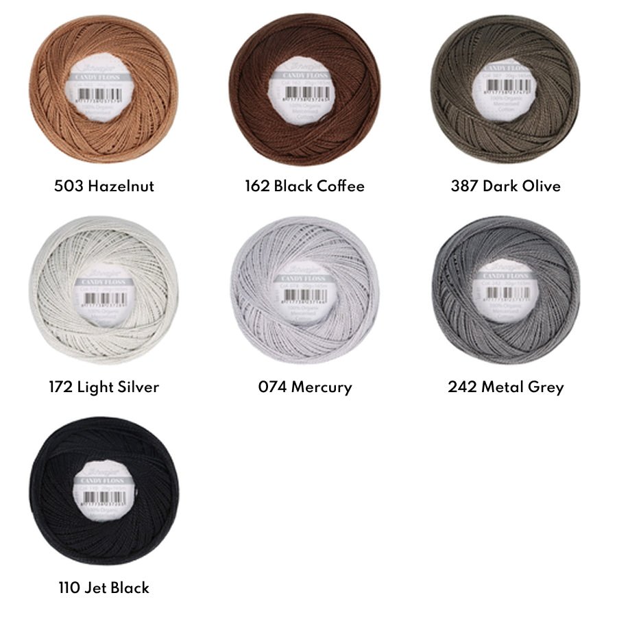 Scheepjes Candy Floss 20g 074 Mercury | Knitting yarn shop / dzijas veikals