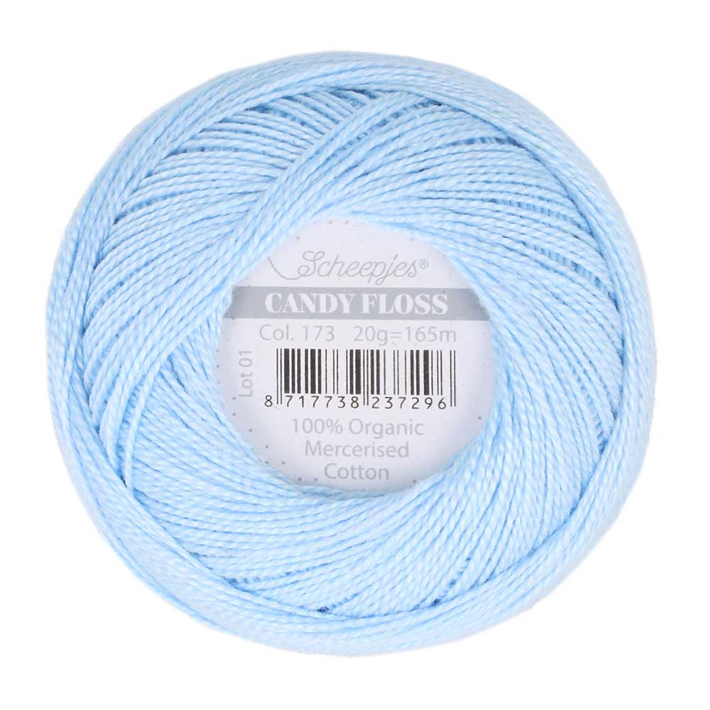 Scheepjes Candy Floss 20g 173 Bluebell | Knitting yarn shop / dzijas veikals
