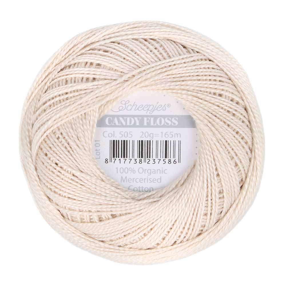 Scheepjes Candy Floss 20g 503 Hazelnut | Knitting yarn shop / dzijas veikals