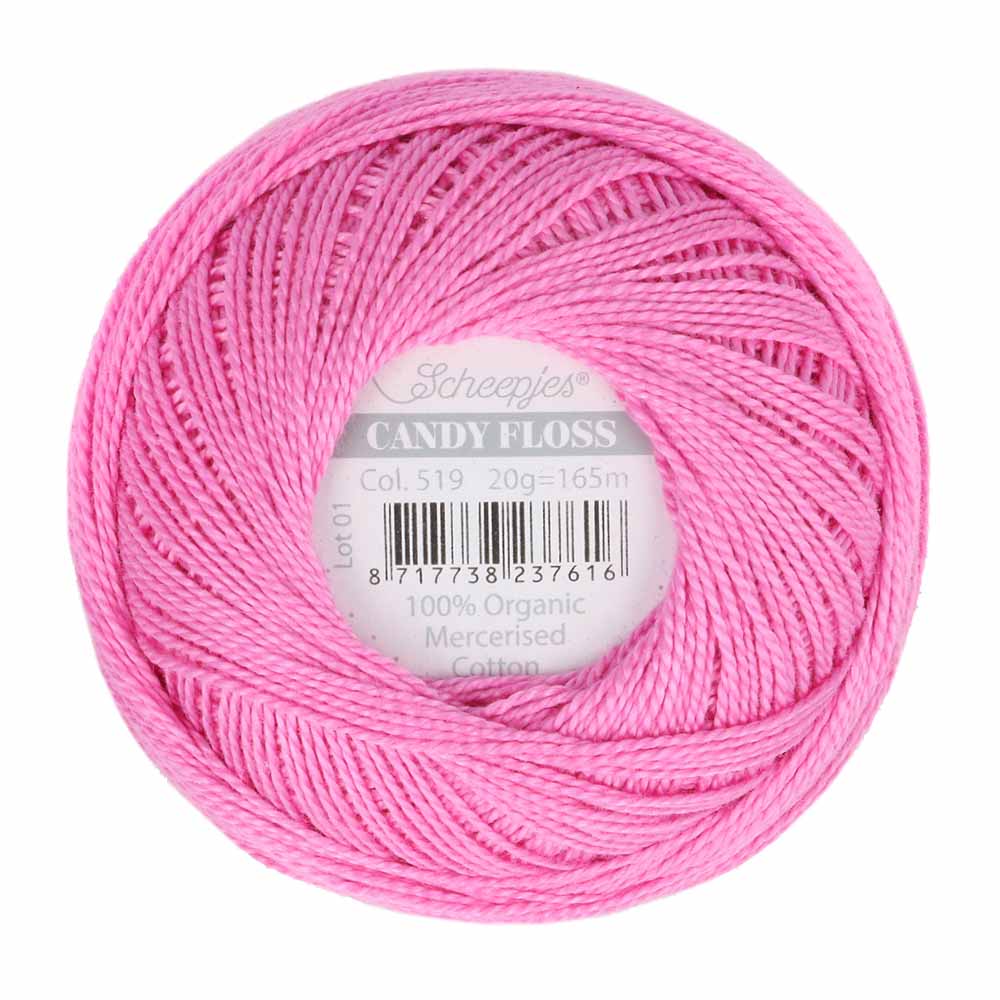 Scheepjes Candy Floss 20g 519 Freesia | Knitting yarn shop / dzijas veikals