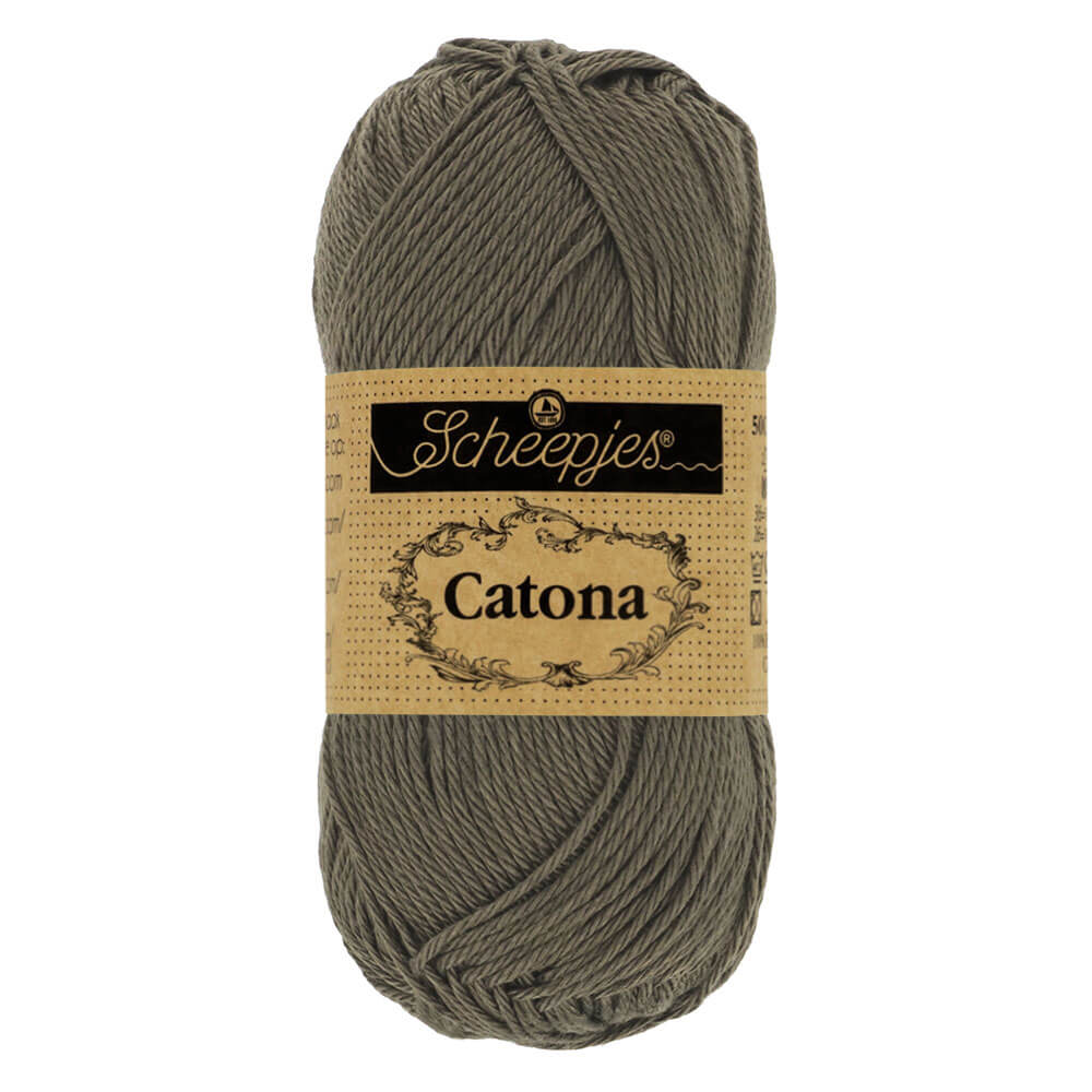 Scheepjes Catona 25g (selection of colours from 074 to 414) 387 Dark Olive | Knitting yarn shop / dzijas veikals
